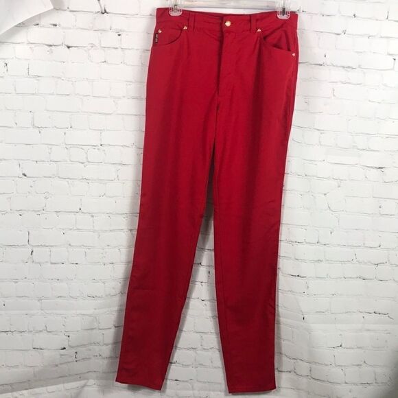 Escada Straight leg Light Denim Pant sz 40eu 9.5us - Picture 2 of 8